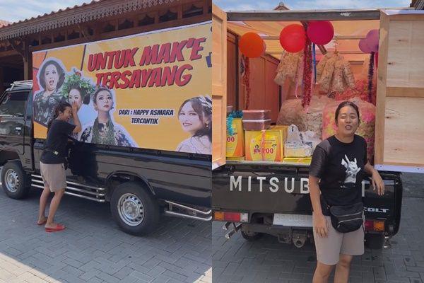 potret Soimah dapat hadiah dari Happy Asmara (instagram.com/showimah)