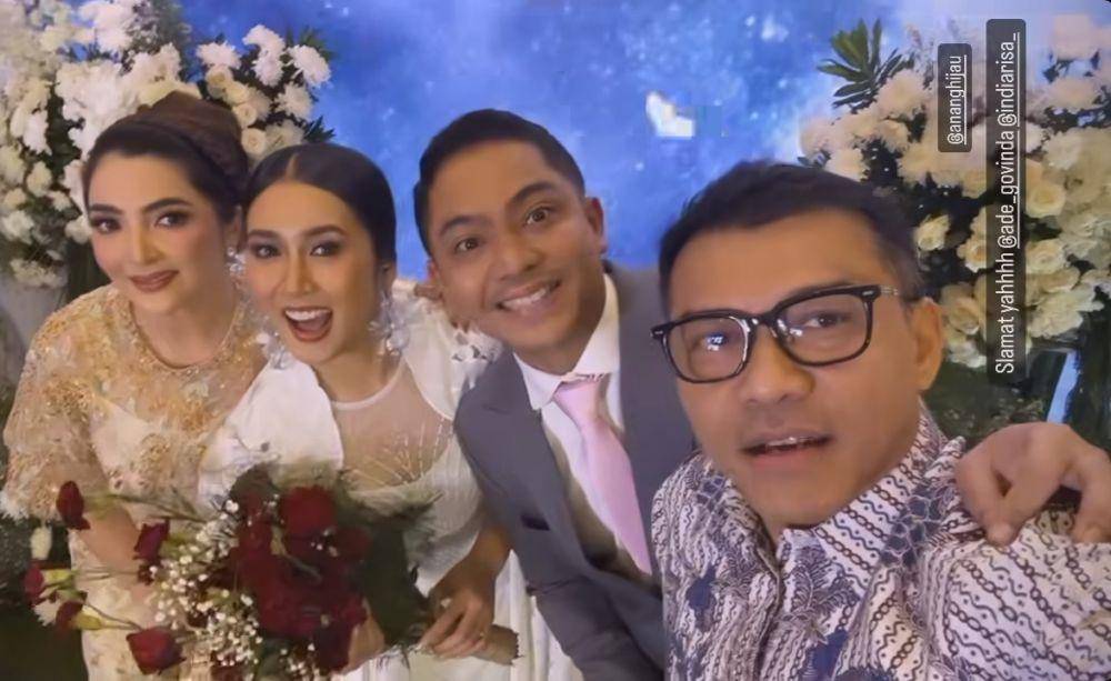 Tamu resepsi Ade Govinda (Instagram.com/ashanty_ash)