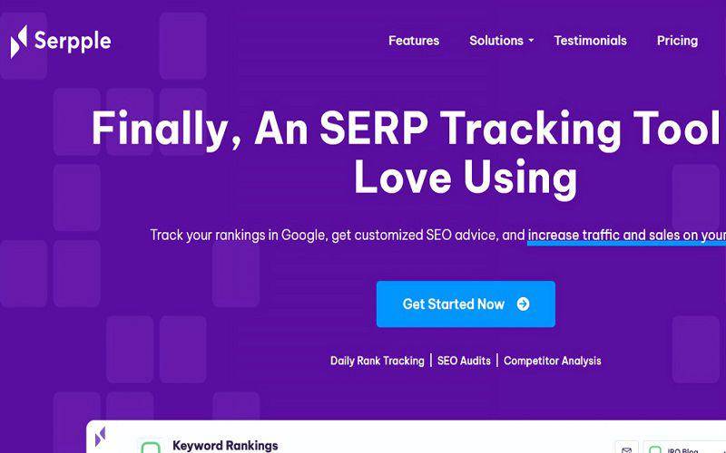 tampilan tools SEO Serpple (dok. serpple.com)