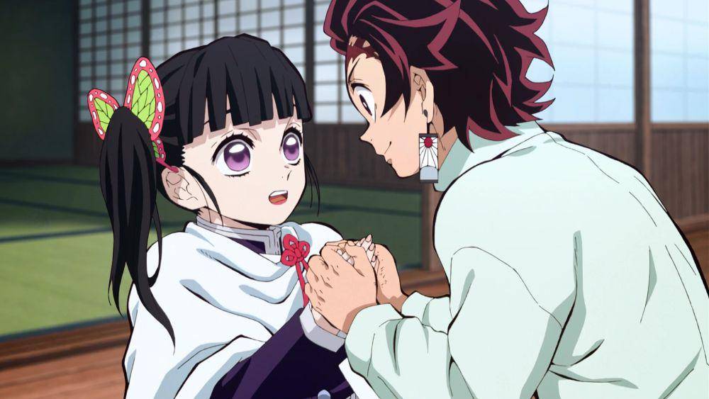 Kanao dan Tanjiro (dok. Ufotable / Demon Slayer)