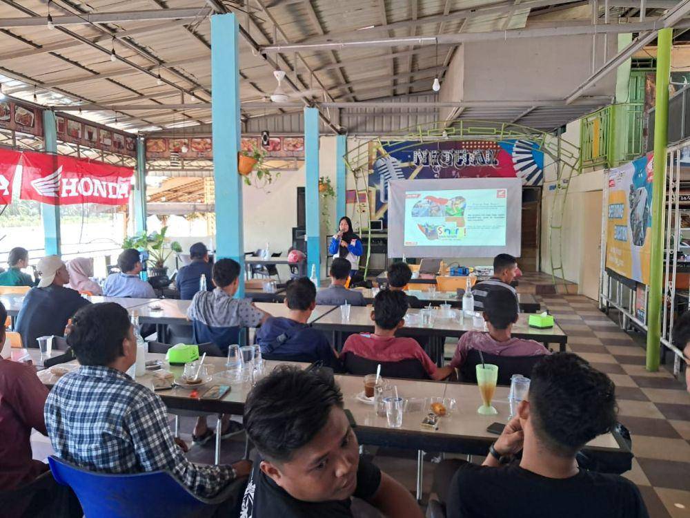 Honda Perkaya Wawasan Safety Riding Pengguna Motor Labuhanbatu (Dok. IDN Times)
