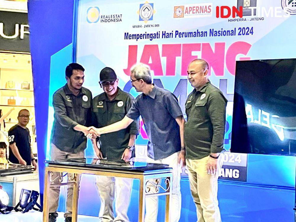 Penutupan pameran perumahan Jateng Omah Expo 2024 di Mal Ciputra Semarang, Minggu (4/8/2024). (IDN Times/Anggun Puspitoningrum)