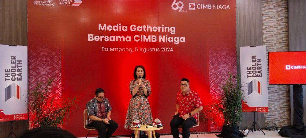 Head of Region Sumatera, Maya Sartika di Palembang, Senin (5/8/2024) - IDN Times/Feny Maulia Agustin