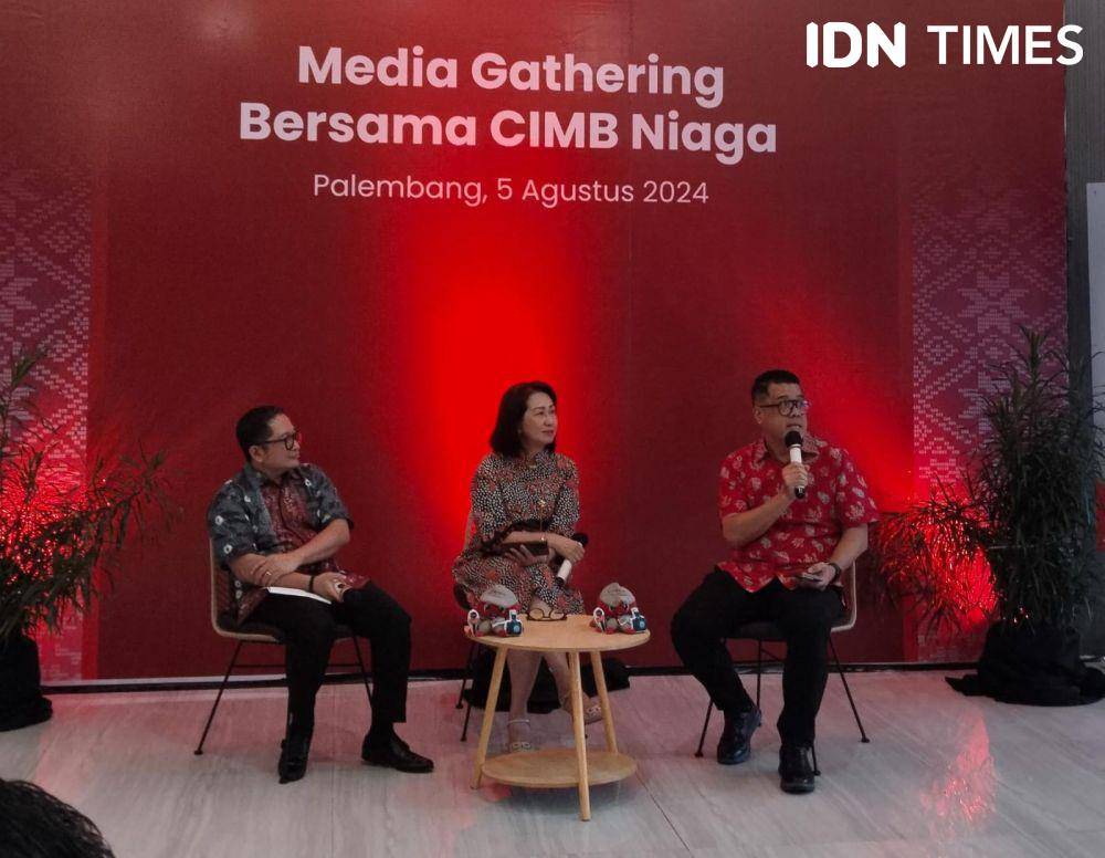 Gathering CIMB Niaga (IDN Times/Feny Maulia Agustin)
