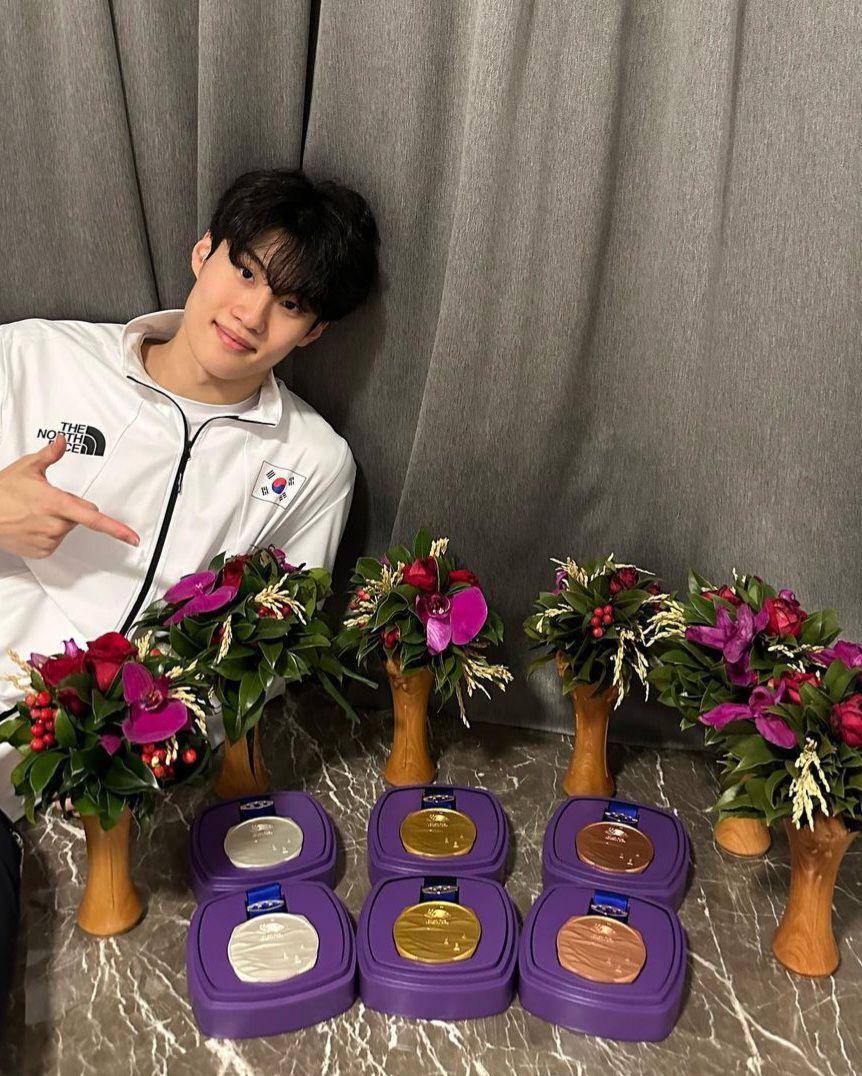 potret atlet renang Hwang Sun Woo (instagram.com/hwang.sunwoo)