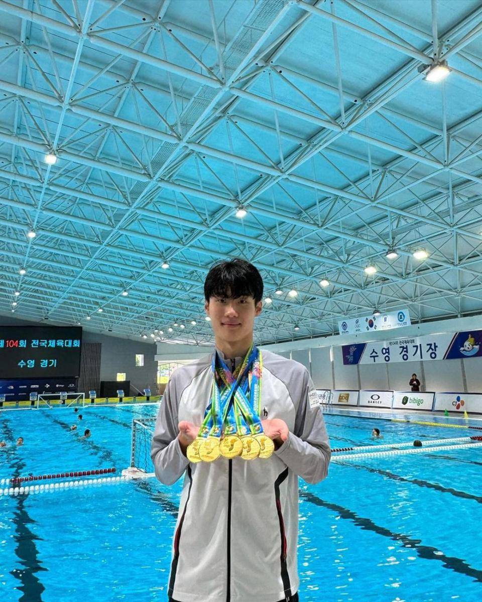 potret atlet renang Hwang Sun Woo (instagram.com/hwang.sunwoo)