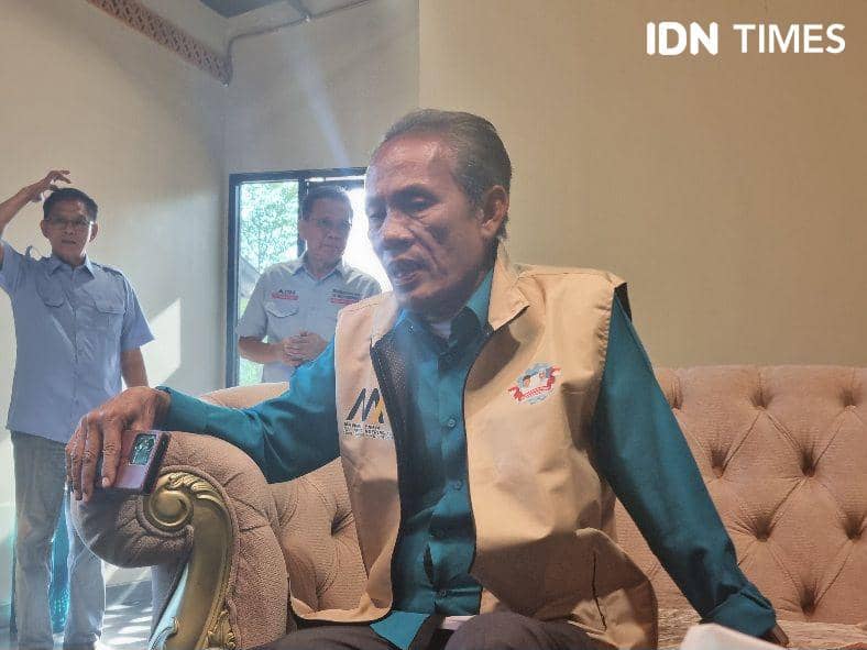 Ketua KSPSI Sumsel sekaligus relawan Matahati Abdullah Anang (IDN Times/Rangga Erfizal)