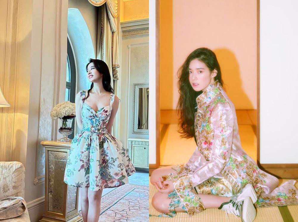adu gaya Liu Yi Fei vs Jung Eun Chae (instagram.com/yifei_cc | instagram.com/jungeunchae_)