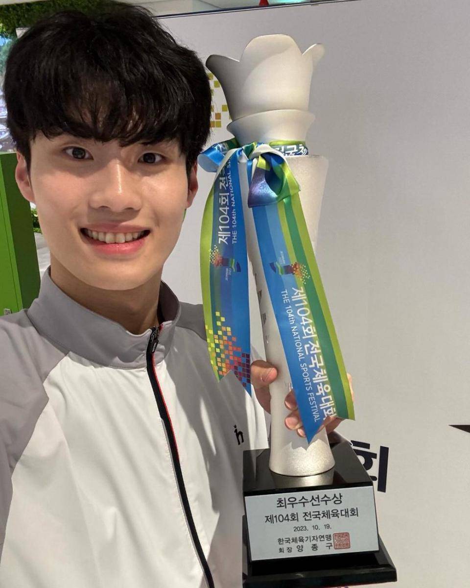 potret atlet renang Hwang Sun Woo (instagram.com/hwang.sunwoo)