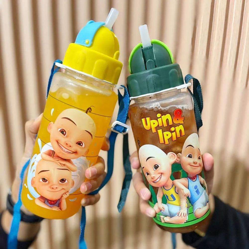 Botol minum Upin Ipin. (Instagram.com/upinipinstore)