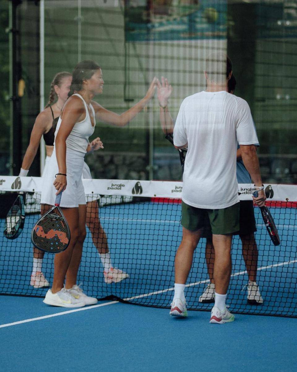 Lapangan padel di Bali, Jungle Padel (instagram.com/junglepadel)
