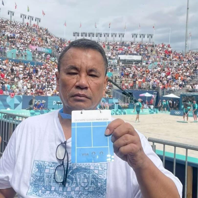 Hotman Paris nonton Olimpiade 2024 Paris (instagram.com/hotmanparisofficial)