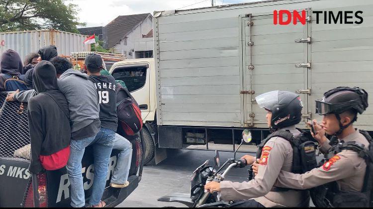Demo Tuntut Cabut SE Rektor UIN Alauddin, Puluhan Mahasiswa Ditangkap