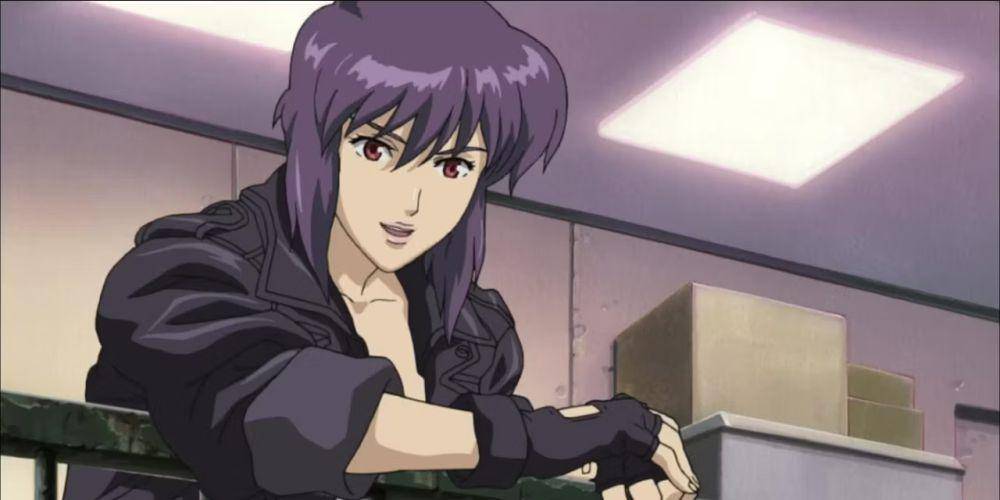 Motoko Kusanagi karakter Ghost in the Shell: Stand Alone Complex (dok. Production I.G/Ghost in the Shell: Stand Alone Complex)