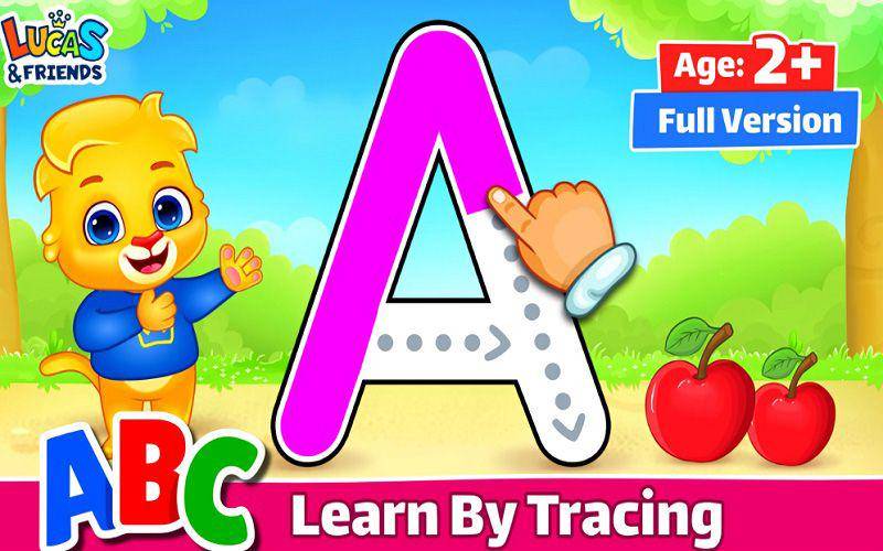 tampilan aplikasi ABC Kids-Tracing & Phonics (dok. RV AppStudios/ABC Kids-Tracing & Phonics)
