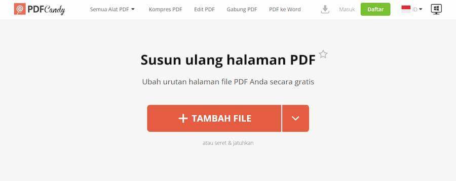 tampilan PDF Candy (dok. PDF Candy)