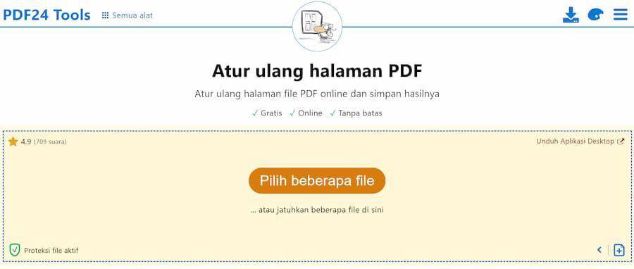 tampilan PDF24 Tools (dok. PDF24 Tools)