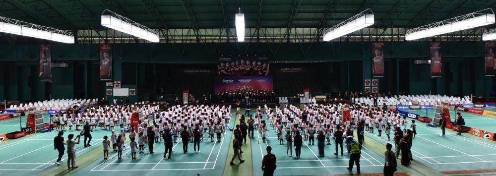 Kemeriahan pelaksanaan Audisi Umum PB Djarum tahun lalu. (Dok. PB Djarum)