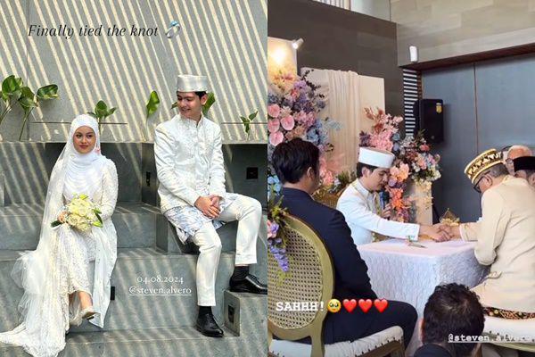 7 Potret Akad Nikah Kakak Steffi Zamora, Sudah 8 Tahun Pacaran!