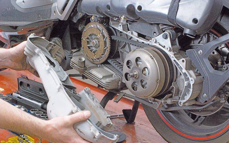 ilustrasi CVT motor matik (louis.eu)
