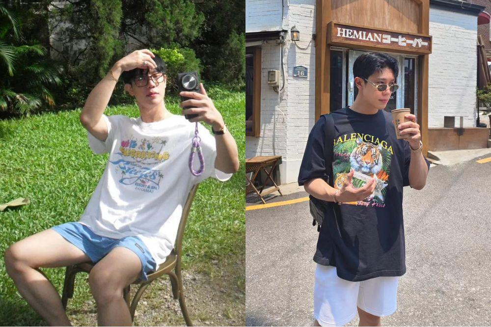 7 Outfit Traveling dengan Celana Pendek ala Great Sapol, Kasual Abis!