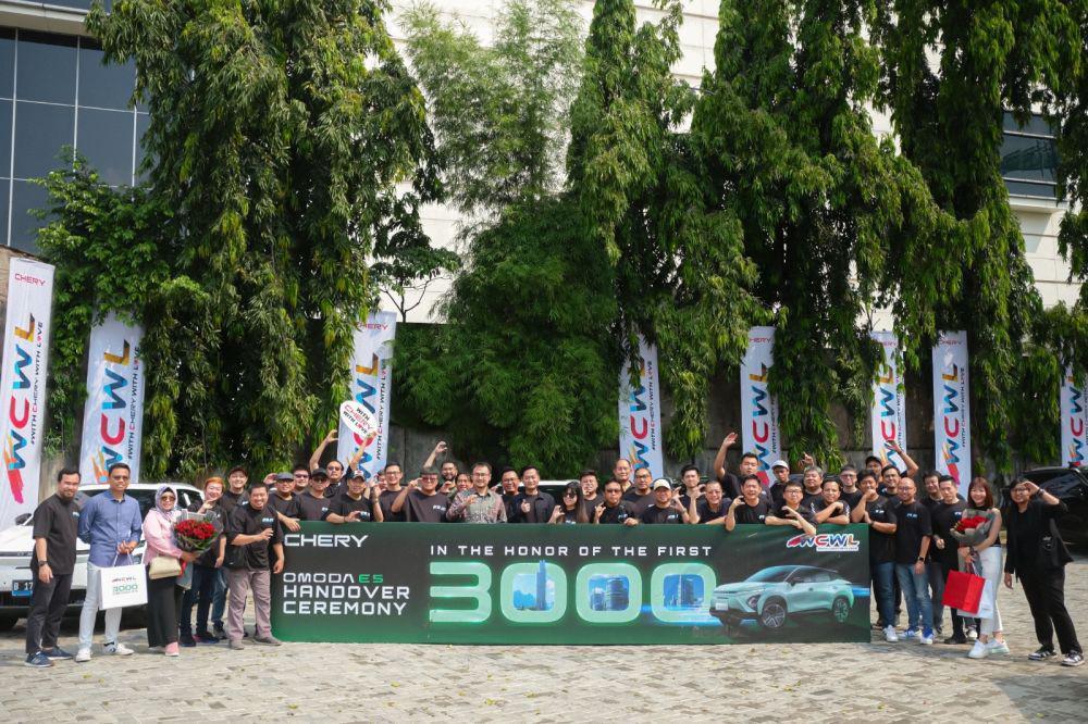 Chery Serahkan 3.000 Unit Omoda E5 ke Konsumen di Berbagai Kota
