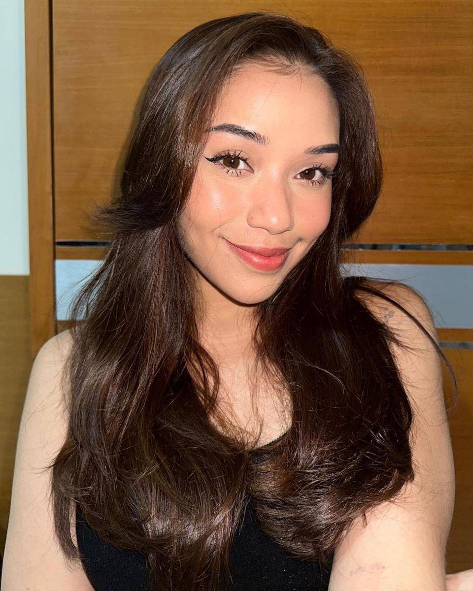 Hairstyle ala Lula Lahfah (instagram.com/lulalahfah)
