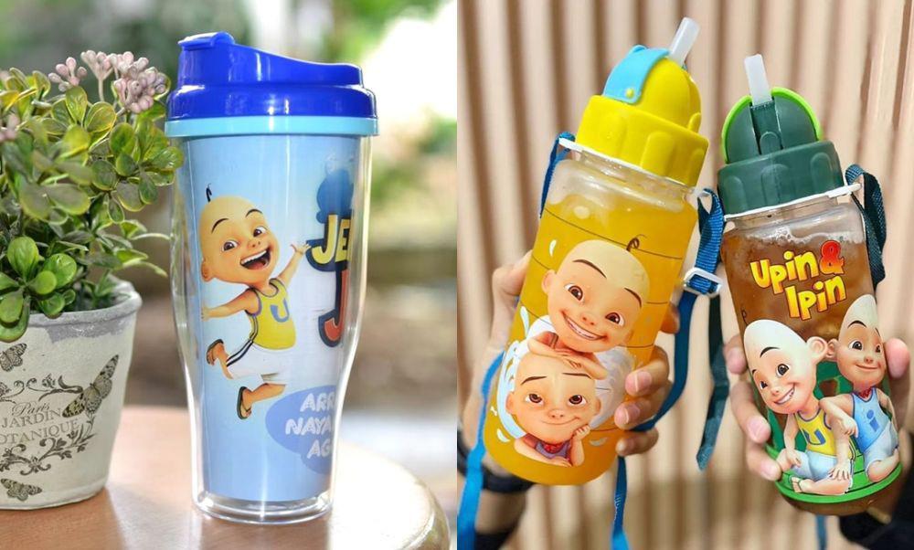7 Botol Minum Tema Upin dan Ipin, Cocok Dibawa ke Sekolah