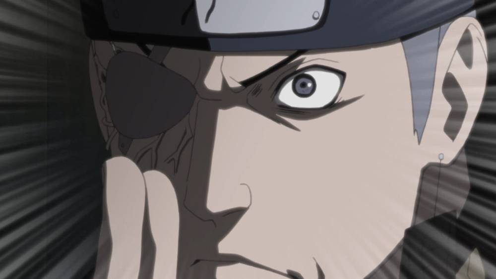 Ao menggunakan Byakugan. (dok. Pierrot/Naruto: Shippuden)