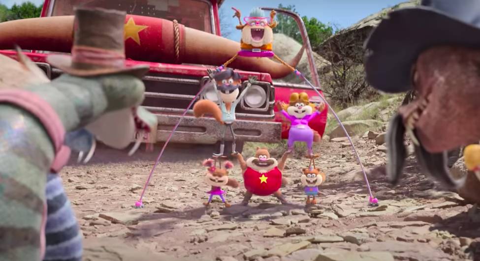 cuplikan film Saving Bikini Bottom: The Sandy Cheeks Movie (dok. Netflix/Saving Bikini Bottom: The Sandy Cheeks Movie)
