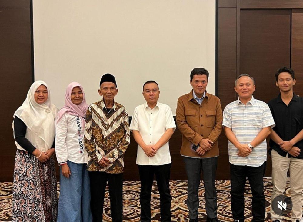 Dua Elite Gerindra Temui Keluarga Aktivis 1998, Ada Apa?