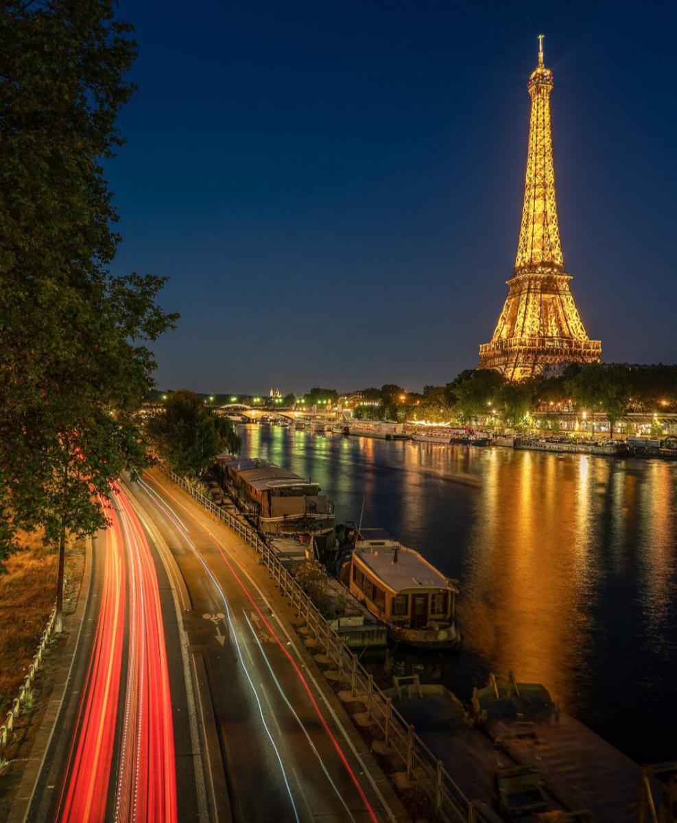 potret kota Paris di malam hari (cummons.m.wikimedia.org/Pierre Blaché)