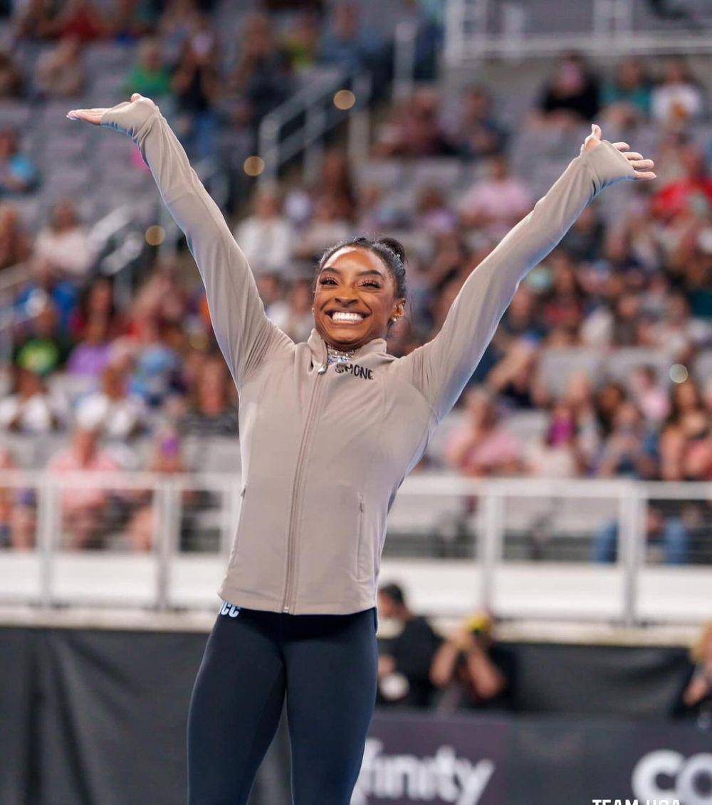Simone Biles, atlet senam Amerika Serikat (instagram.com/simonebiles)