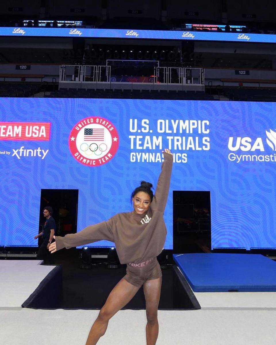 Simone Biles, atlet senam Amerika Serikat (instagram.com/simonebiles)