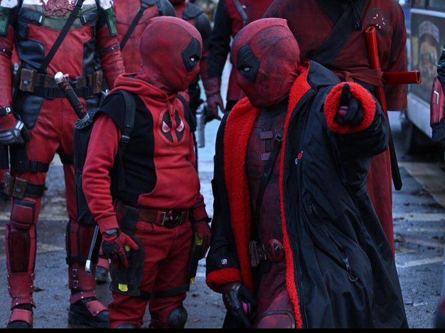 behind the scene Deadpool and Wolverine (instagram.com/vancityreynolds)