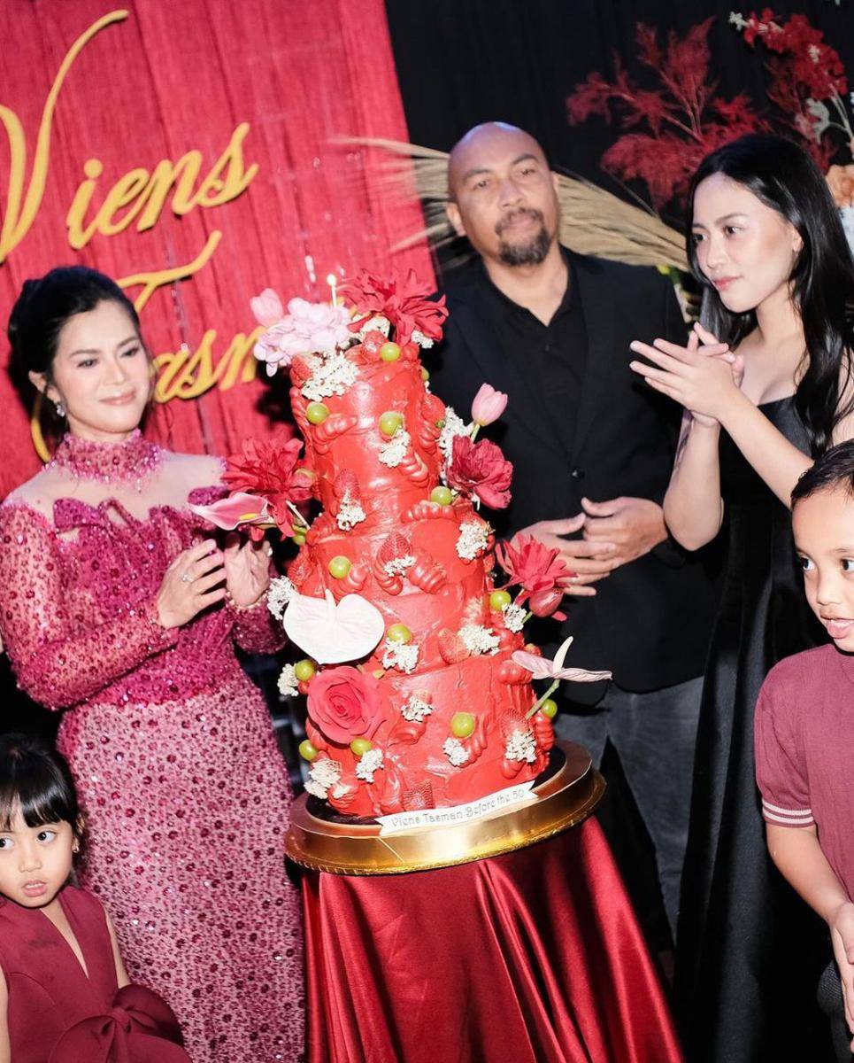 Ulang tahun Vien Tasman (Instagram.com/vienstasman)