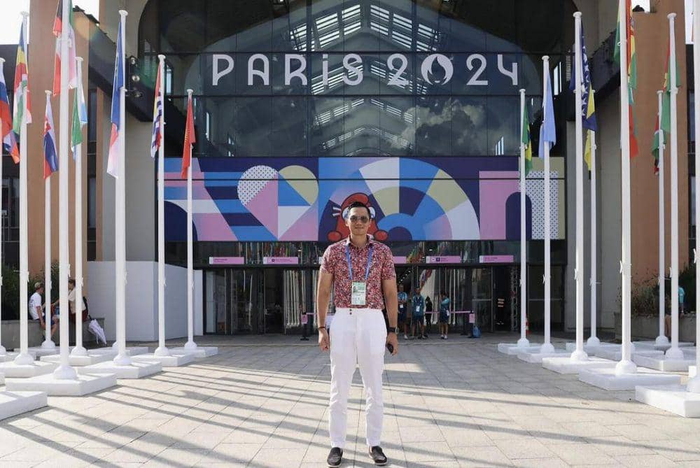 AHY di Rumah Garuda dan Olympic Village, Paris (instagram.com/agusyudhoyono)