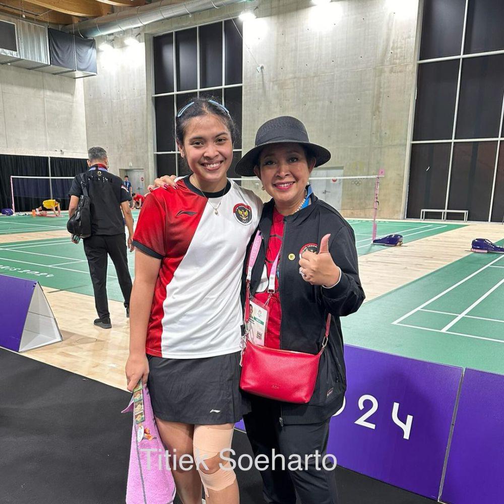 Titiek Soeharto nonton Olimpiade 2024 Paris (instagram.com/titieksoeharto)