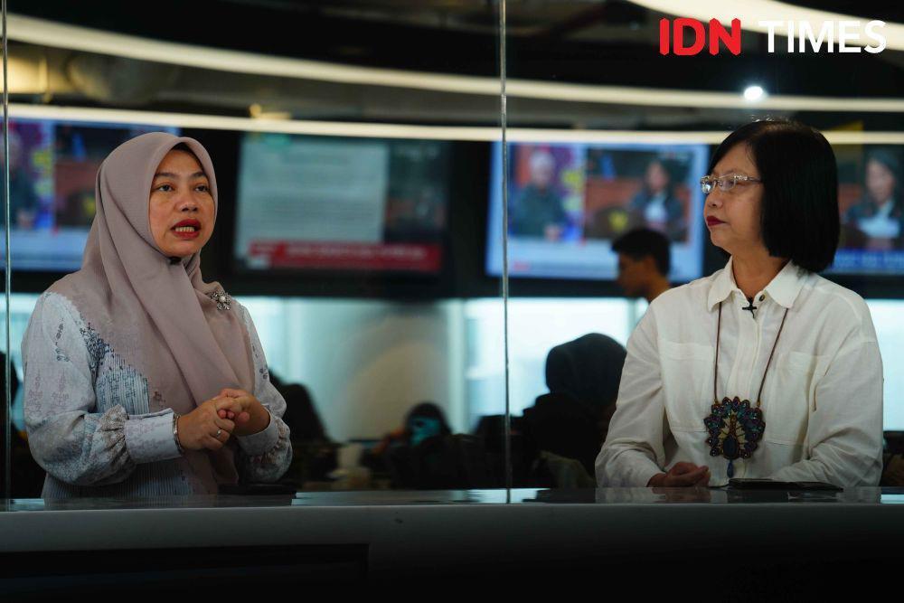 Pakar Pemilu Titi Anggraini dalam program Real Talk with Uni Lubis, Rabu (27/3/2024). (IDN Times/Aldila Muharma)