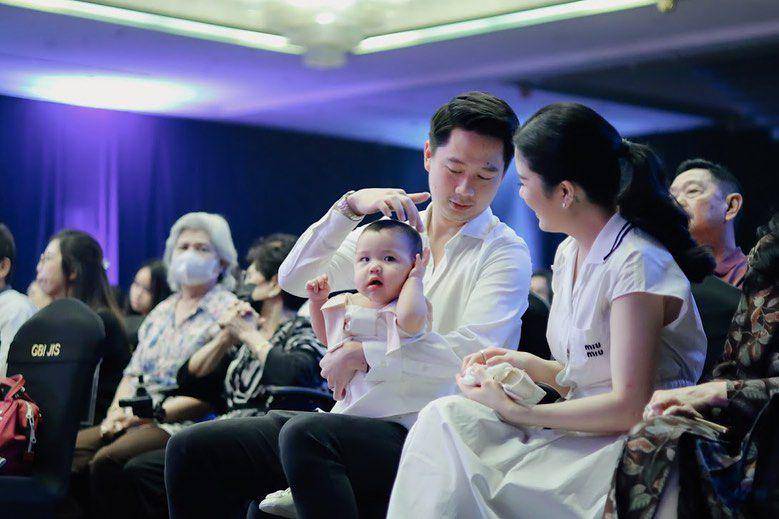 potret perayaan ulang tahun Kevin Sanjaya dan pembaptisan Baby Avery (instagram.com/valenciatanoe)