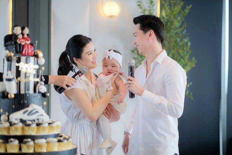 potret perayaan ulang tahun Kevin Sanjaya dan pembaptisan Baby Avery (instagram.com/valenciatanoe)