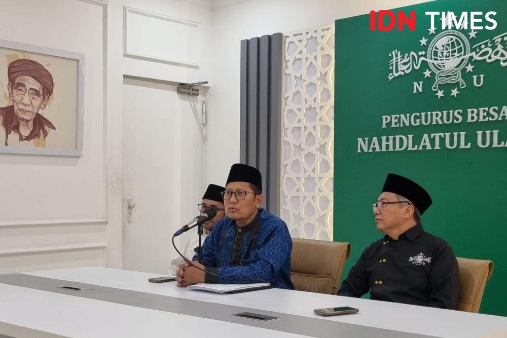 Rais Syuriah PBNU sekaligus Panel Pansus PKB PBNU, KH Cholil Nafis (IDN Times/Ilman Nafi'an)