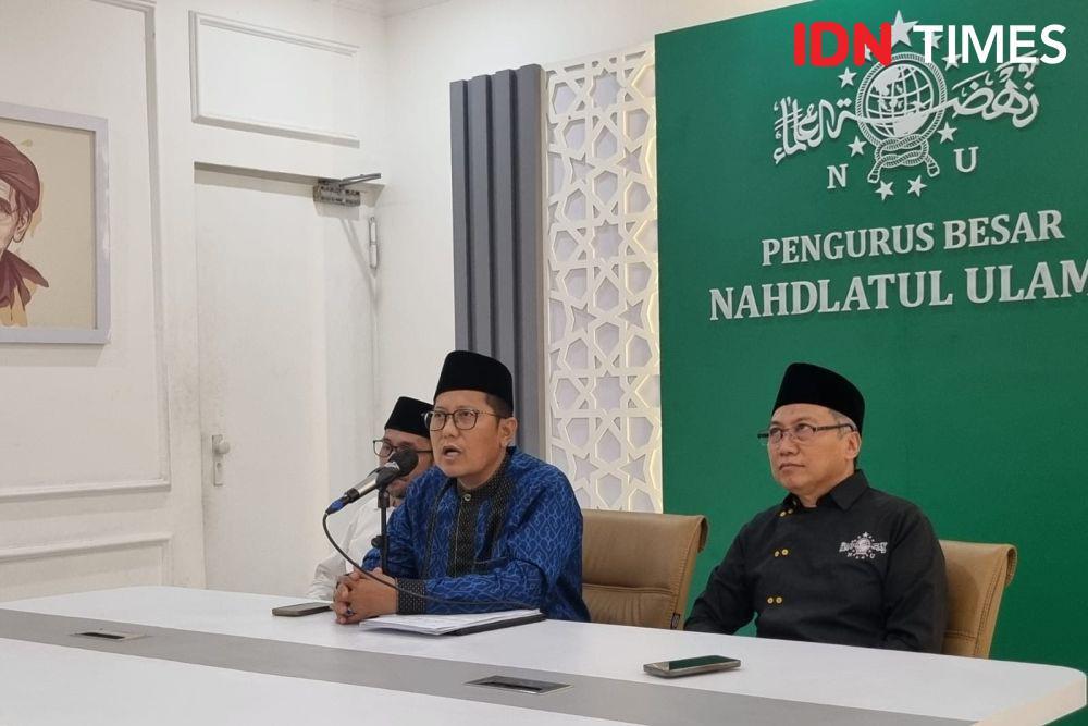 Rais Syuriah PBNU sekaligus Panel Pansus PKB PBNU, KH Cholil Nafis (IDN Times/Ilman Nafi'an)