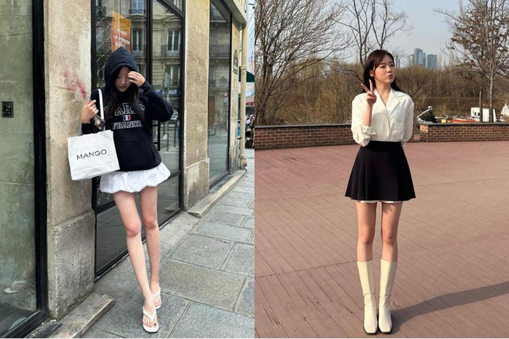 7 Inspirasi OOTD Hitam-Putih ala Kang Na-eon, Vibes Girly dan Kasual