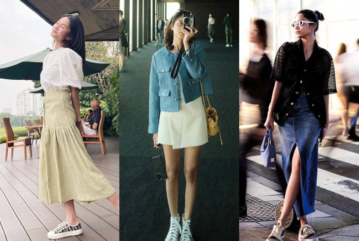 ide mix and match rok ala Azizah Salsha (instagram.com/azizahsalsha_)