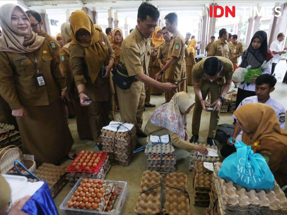 10 Ribu Telur Disalurkan Dalam Program Sate Sami di Kota Tangerang