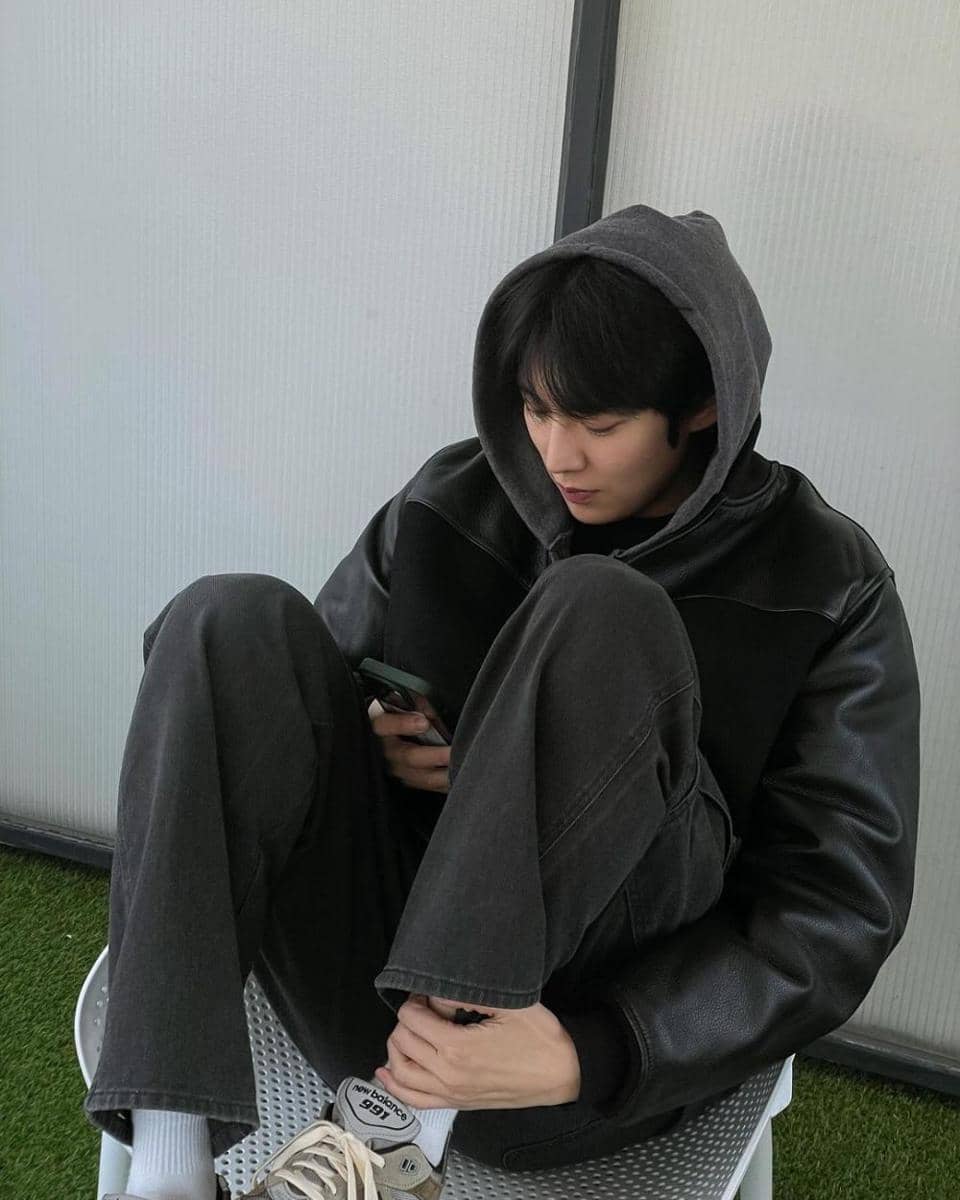 potret outfit nongkrong ala Lee Ki Taek (instagram.com/leekiitaek)