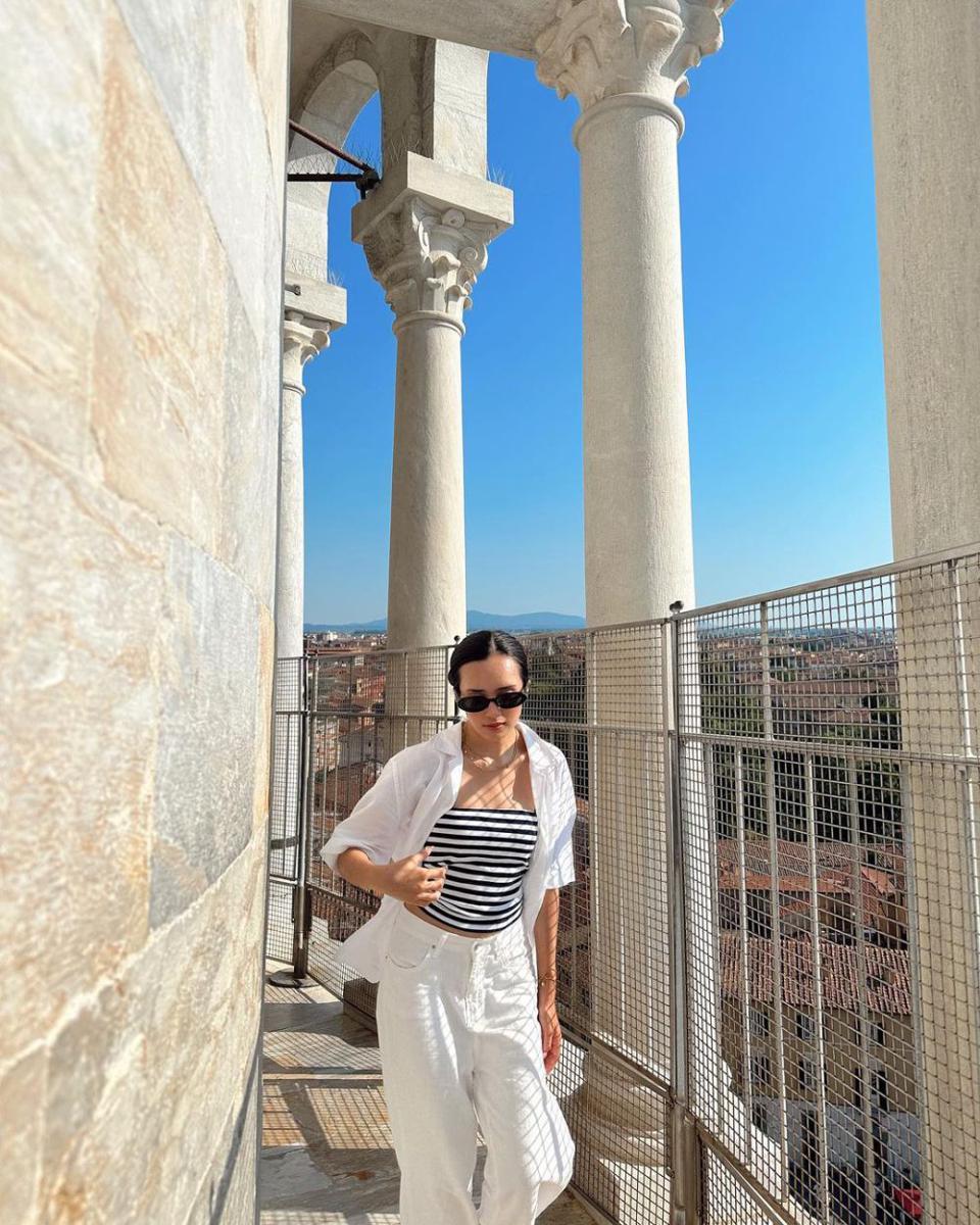 potret Beby Tsabina honeymoon (instagram.com/bebytsabina)