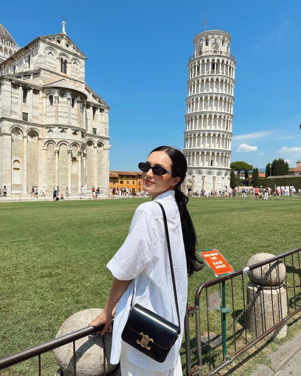 potret Beby Tsabina honeymoon (instagram.com/bebytsabina)