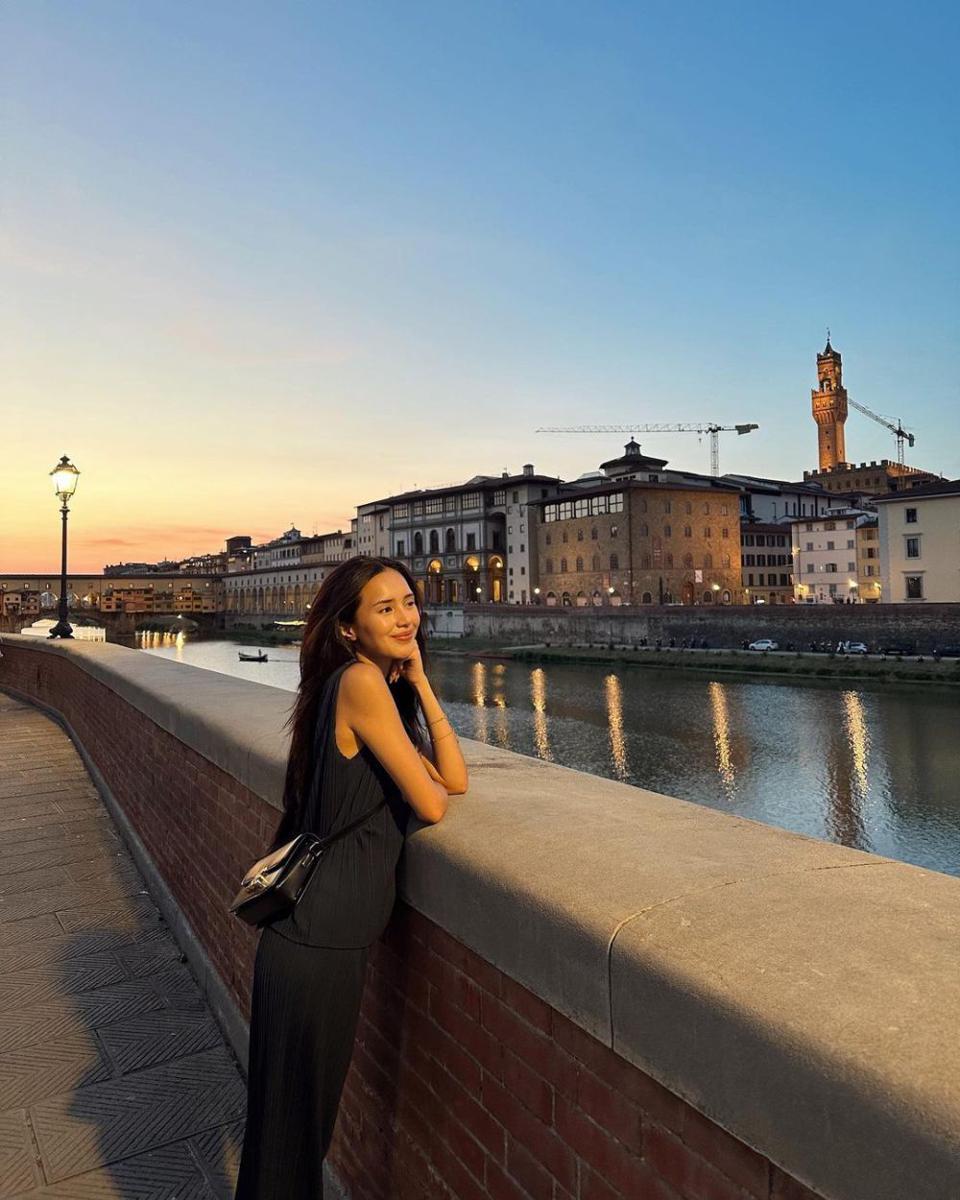 potret Beby Tsabina honeymoon (instagram.com/bebytsabina)